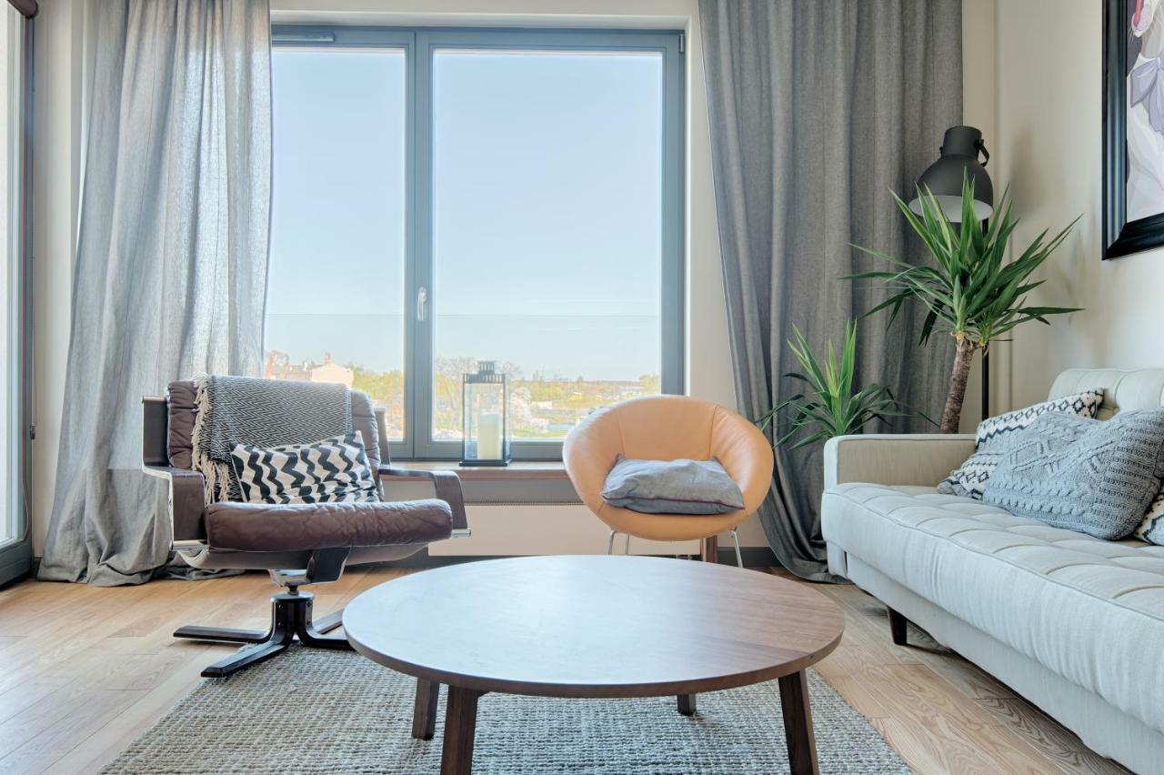 CITYSTAY BraBank Gdansk Apartment Exteriör bild