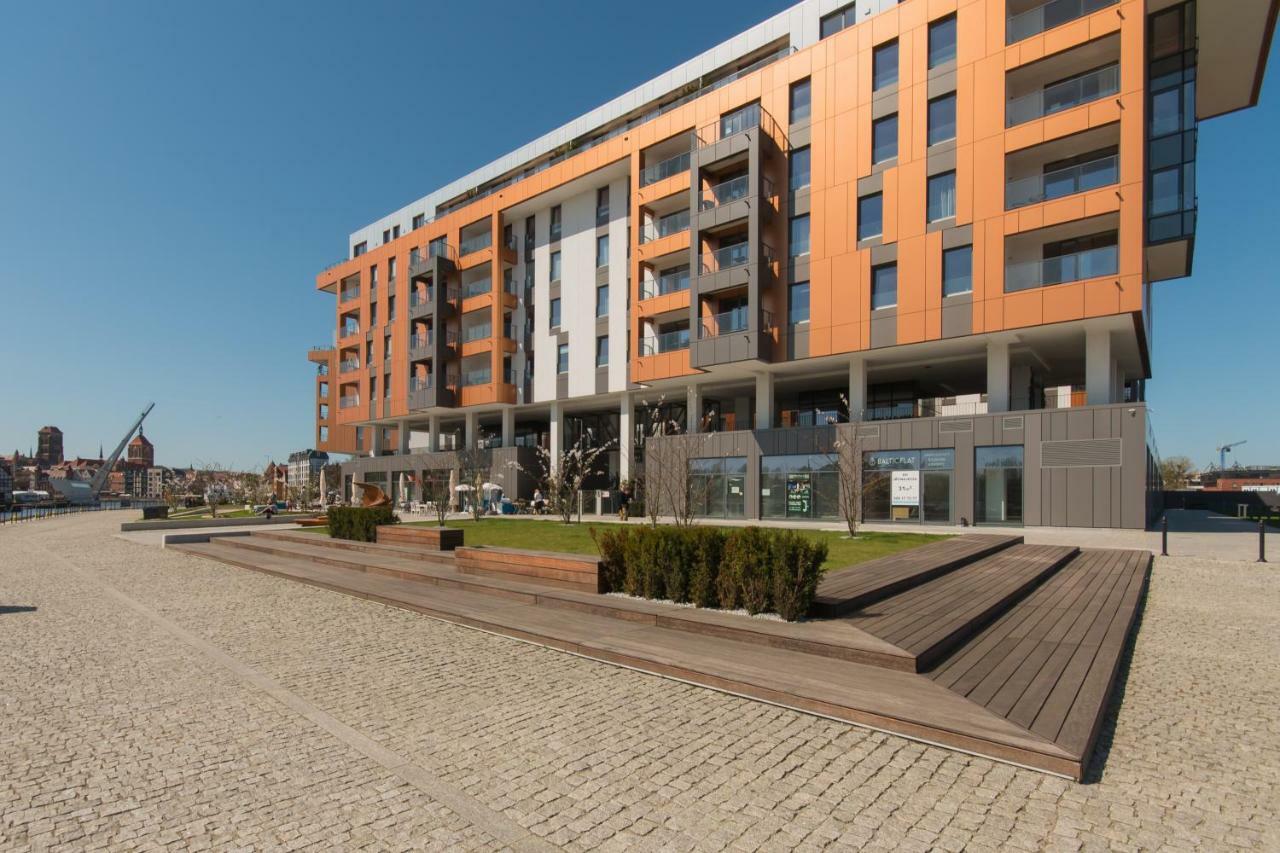 CITYSTAY BraBank Gdansk Apartment Exteriör bild